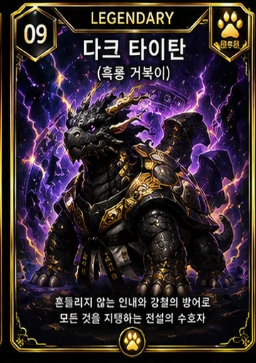 검은띠 수호령 다크 타이탄